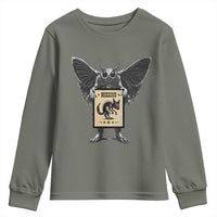 Mothman Missing Chupacabra Youth Sweatshirt Funny Cryptid Gift - Wonder Print Shop