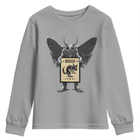 Mothman Missing Chupacabra Youth Sweatshirt Funny Cryptid Gift - Wonder Print Shop
