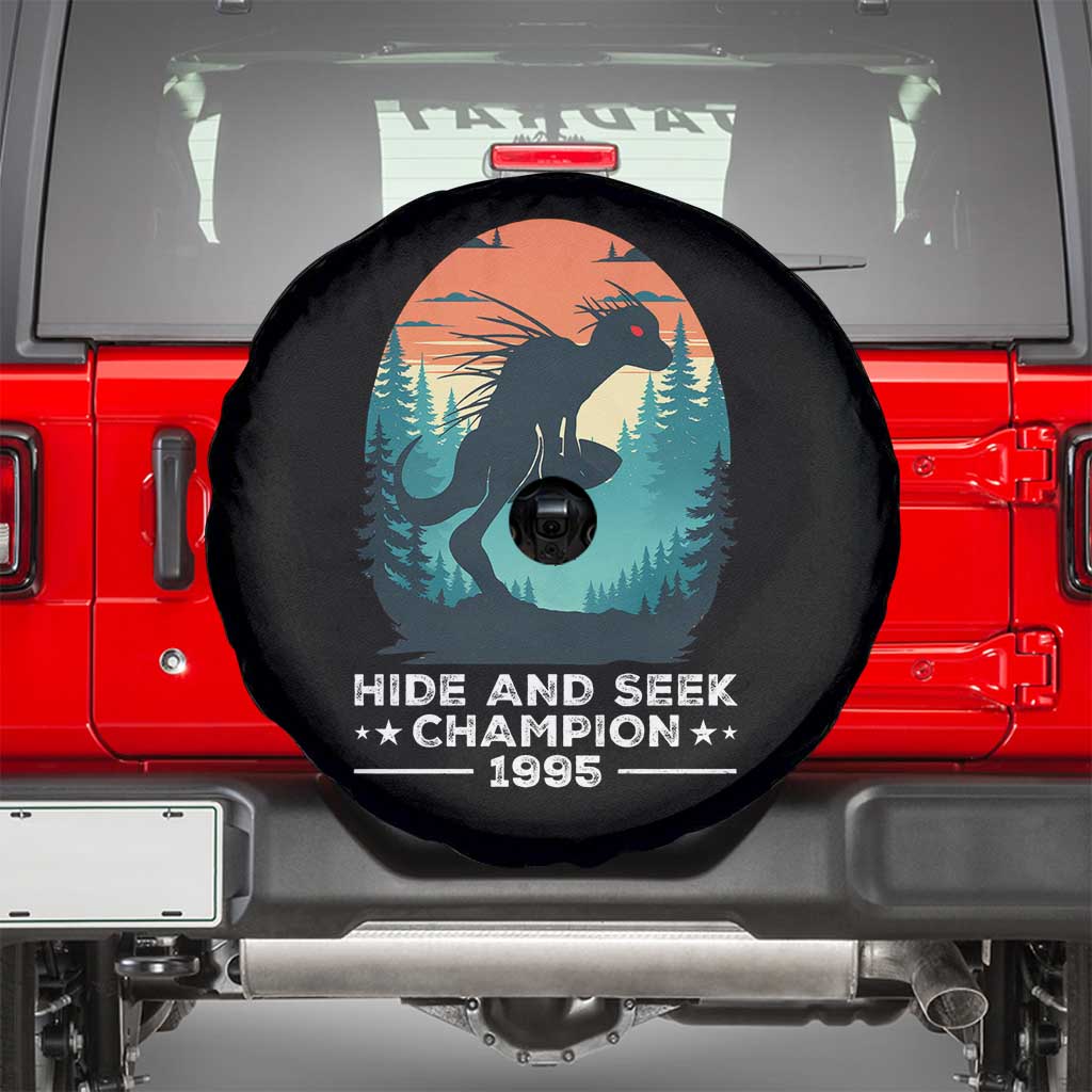 Chupacabra Spare Tire Cover Gothic Humor Hide And Seek Champion Gift - Wonder Print Shop