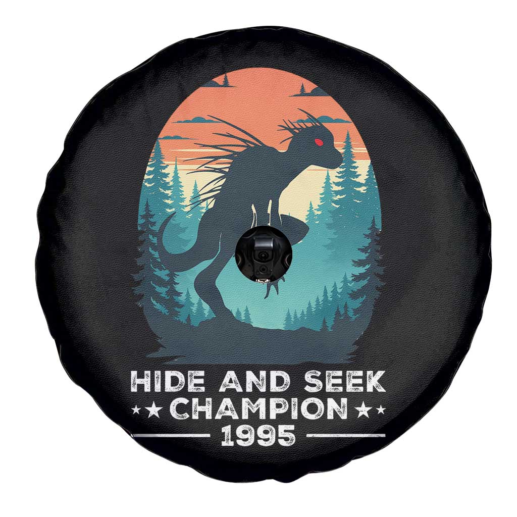 Chupacabra Spare Tire Cover Gothic Humor Hide And Seek Champion Gift - Wonder Print Shop