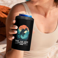 Chupacabra 4 in 1 Can Cooler Tumbler Gothic Humor Hide And Seek Champion Gift
