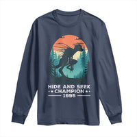 Chupacabra Long Sleeve Shirt Gothic Humor Hide And Seek Champion Gift - Wonder Print Shop