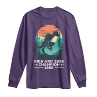 Chupacabra Long Sleeve Shirt Gothic Humor Hide And Seek Champion Gift - Wonder Print Shop