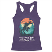 Chupacabra Racerback Tank Top Gothic Humor Hide And Seek Champion Gift - Wonder Print Shop