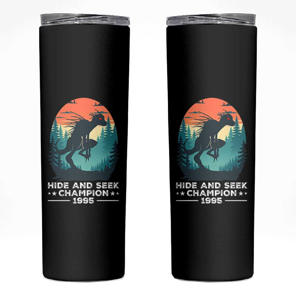 Chupacabra Skinny Tumbler Gothic Humor Hide And Seek Champion Gift
