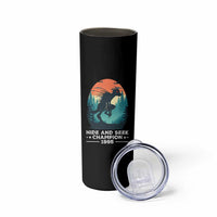 Chupacabra Skinny Tumbler Gothic Humor Hide And Seek Champion Gift