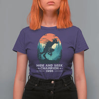 Chupacabra T Shirt For Women Gothic Humor Hide And Seek Champion Gift - Wonder Print Shop