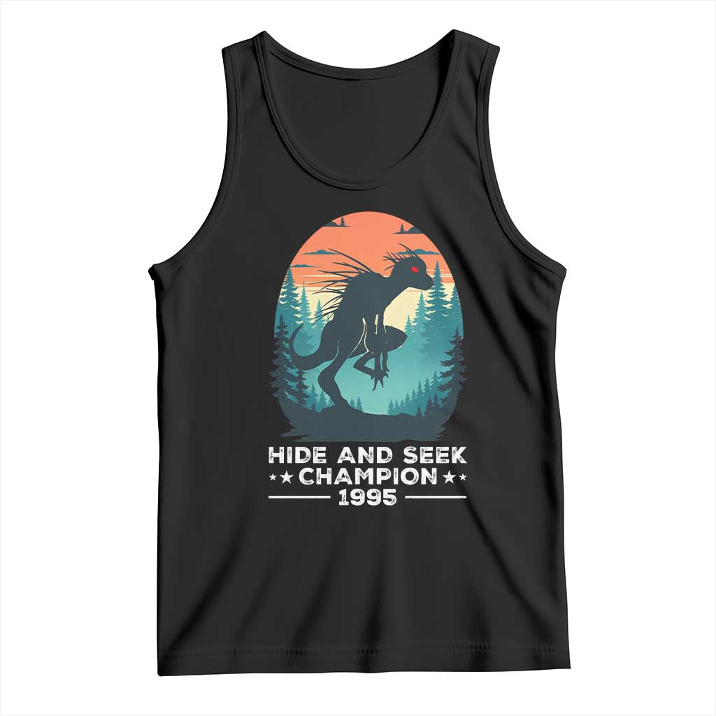 Chupacabra Tank Top Gothic Humor Hide And Seek Champion Gift - Wonder Print Shop