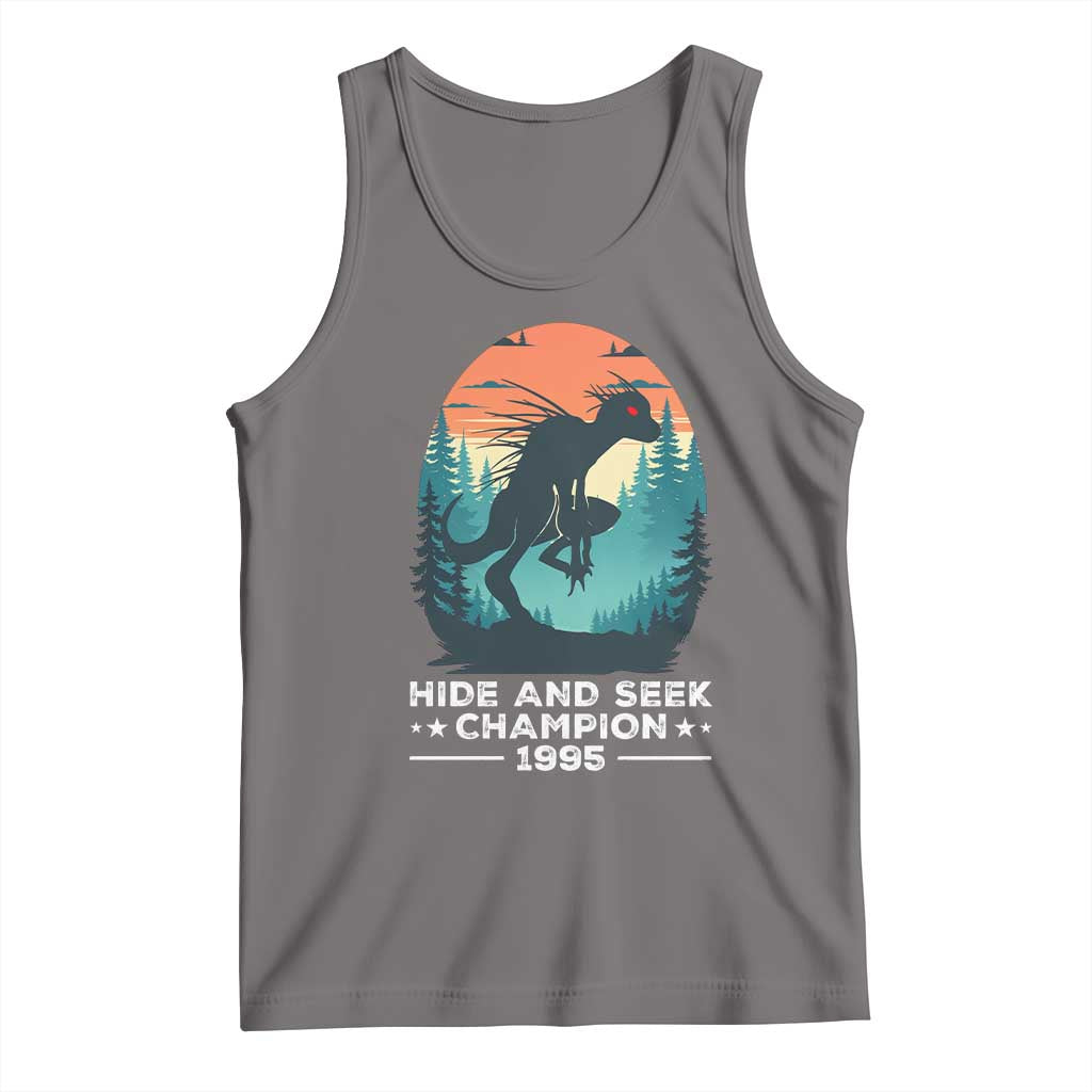 Chupacabra Tank Top Gothic Humor Hide And Seek Champion Gift - Wonder Print Shop