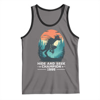 Chupacabra Tank Top Gothic Humor Hide And Seek Champion Gift - Wonder Print Shop
