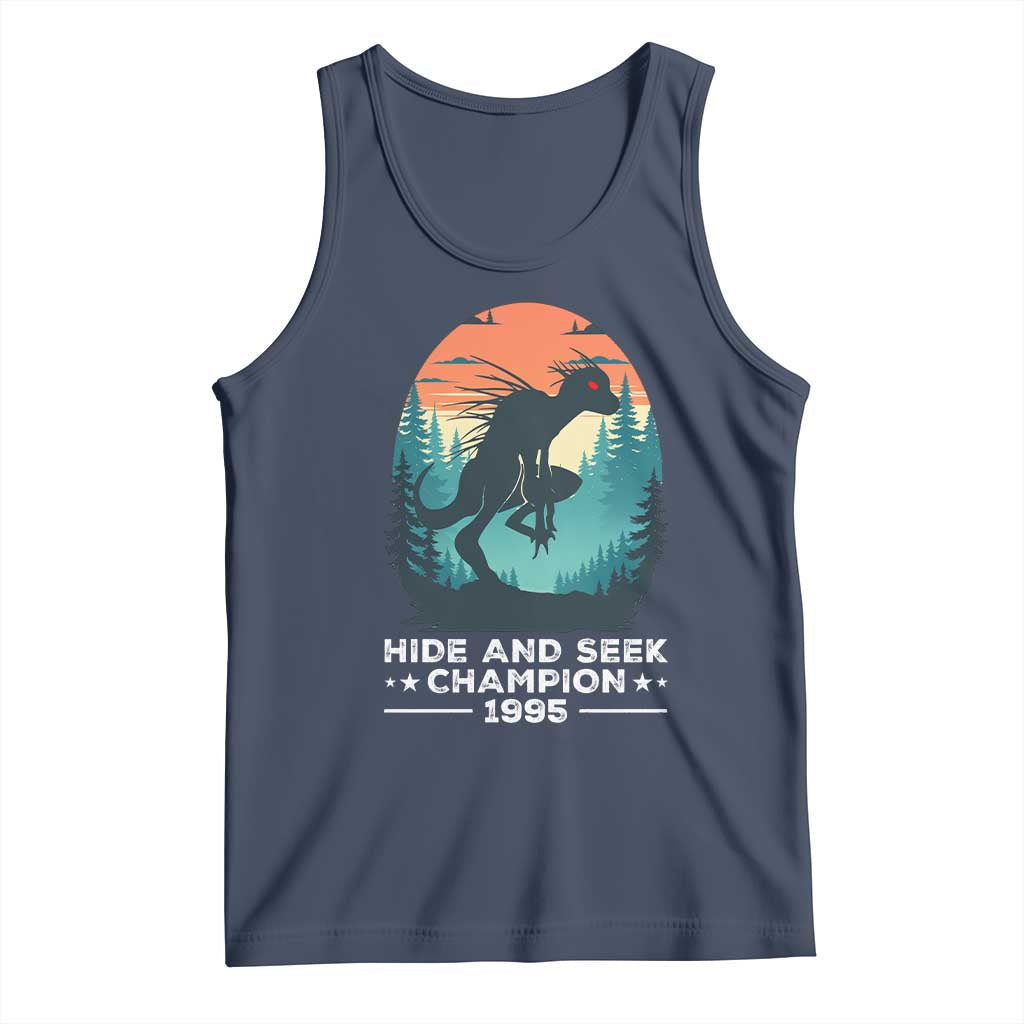 Chupacabra Tank Top Gothic Humor Hide And Seek Champion Gift - Wonder Print Shop
