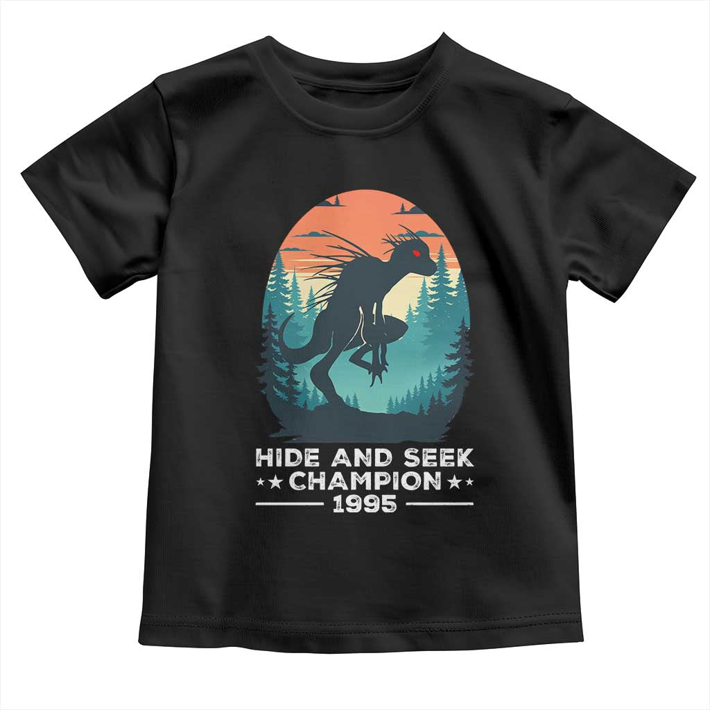 Chupacabra Toddler T Shirt Gothic Humor Hide And Seek Champion Gift - Wonder Print Shop