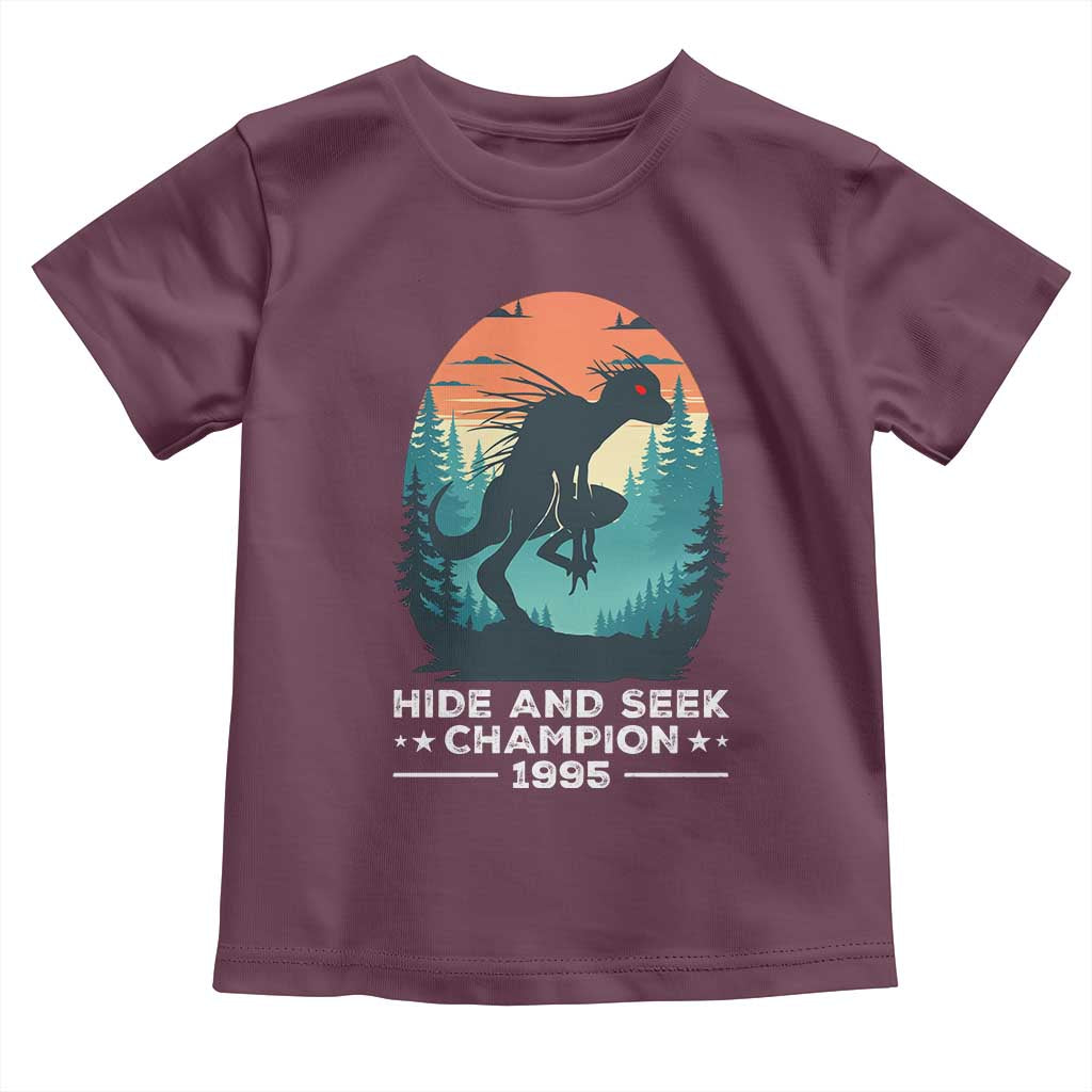 Chupacabra Toddler T Shirt Gothic Humor Hide And Seek Champion Gift - Wonder Print Shop