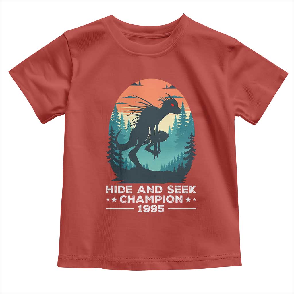 Chupacabra Toddler T Shirt Gothic Humor Hide And Seek Champion Gift - Wonder Print Shop