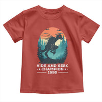 Chupacabra Toddler T Shirt Gothic Humor Hide And Seek Champion Gift - Wonder Print Shop