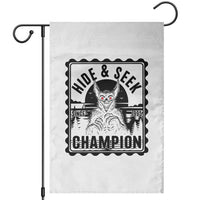 Chupacabra Hide And Seek Champion Since 1995 Garden Flag Cryptid Gift - Wonder Print Shop