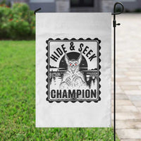 Chupacabra Hide And Seek Champion Since 1995 Garden Flag Cryptid Gift - Wonder Print Shop