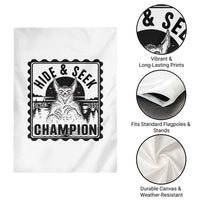 Chupacabra Hide And Seek Champion Since 1995 Garden Flag Cryptid Gift - Wonder Print Shop