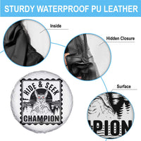 Chupacabra Hide And Seek Champion Since 1995 Spare Tire Cover Cryptid Gift - Wonder Print Shop