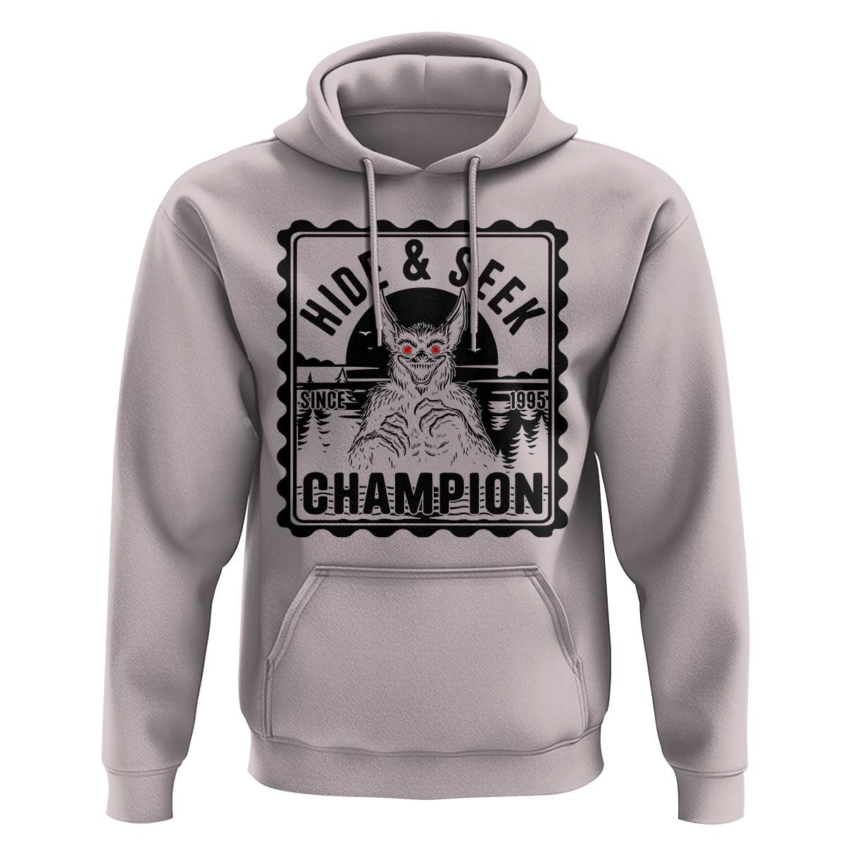 Chupacabra Hide And Seek Champion Since 1995 Hoodie Cryptid Gift - Wonder Print Shop