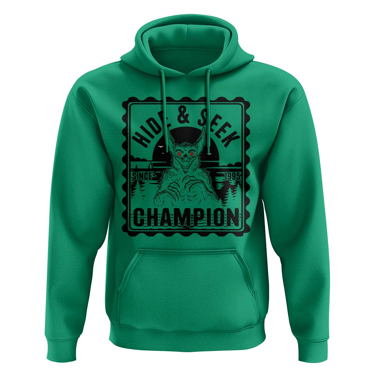 Chupacabra Hide And Seek Champion Since 1995 Hoodie Cryptid Gift - Wonder Print Shop