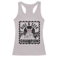 Chupacabra Hide And Seek Champion Since 1995 Racerback Tank Top Cryptid Gift - Wonder Print Shop