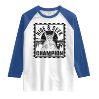 Chupacabra Hide And Seek Champion Since 1995 Raglan Shirt Cryptid Gift - Wonder Print Shop