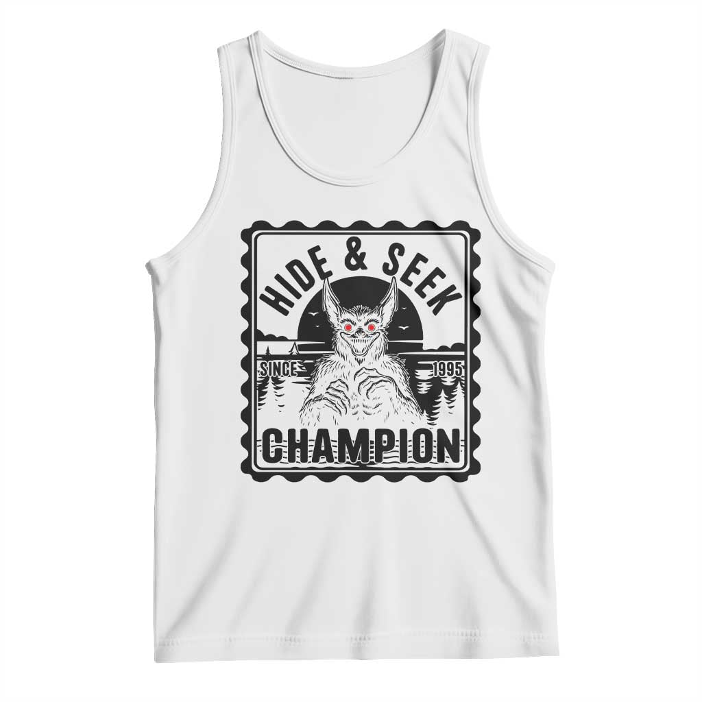 Chupacabra Hide And Seek Champion Since 1995 Tank Top Cryptid Gift - Wonder Print Shop