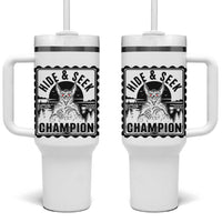 Chupacabra Hide And Seek Champion Since 1995 Tumbler With Handle Cryptid Gift