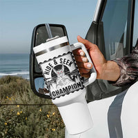 Chupacabra Hide And Seek Champion Since 1995 Tumbler With Handle Cryptid Gift