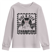 Chupacabra Hide And Seek Champion Since 1995 Youth Sweatshirt Cryptid Gift - Wonder Print Shop