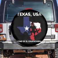 Chupacabra Texas Spare Tire Cover Home Of El Chupacabra Gothic Horror Gift - Wonder Print Shop