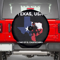 Chupacabra Texas Spare Tire Cover Home Of El Chupacabra Gothic Horror Gift - Wonder Print Shop