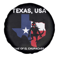Chupacabra Texas Spare Tire Cover Home Of El Chupacabra Gothic Horror Gift - Wonder Print Shop