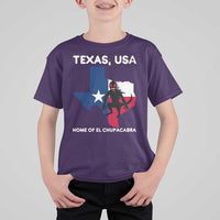 Chupacabra Texas T Shirt For Kid Home Of El Chupacabra Gothic Horror Gift - Wonder Print Shop