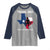 Chupacabra Texas Raglan Shirt Home Of El Chupacabra Gothic Horror Gift - Wonder Print Shop