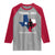 Chupacabra Texas Raglan Shirt Home Of El Chupacabra Gothic Horror Gift - Wonder Print Shop