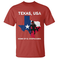 Chupacabra Texas T Shirt Home Of El Chupacabra Gothic Horror Gift - Wonder Print Shop