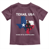 Chupacabra Texas Toddler T Shirt Home Of El Chupacabra Gothic Horror Gift - Wonder Print Shop