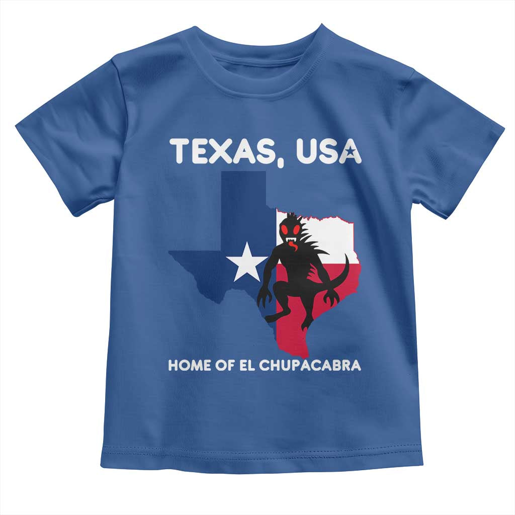 Chupacabra Texas Toddler T Shirt Home Of El Chupacabra Gothic Horror Gift - Wonder Print Shop