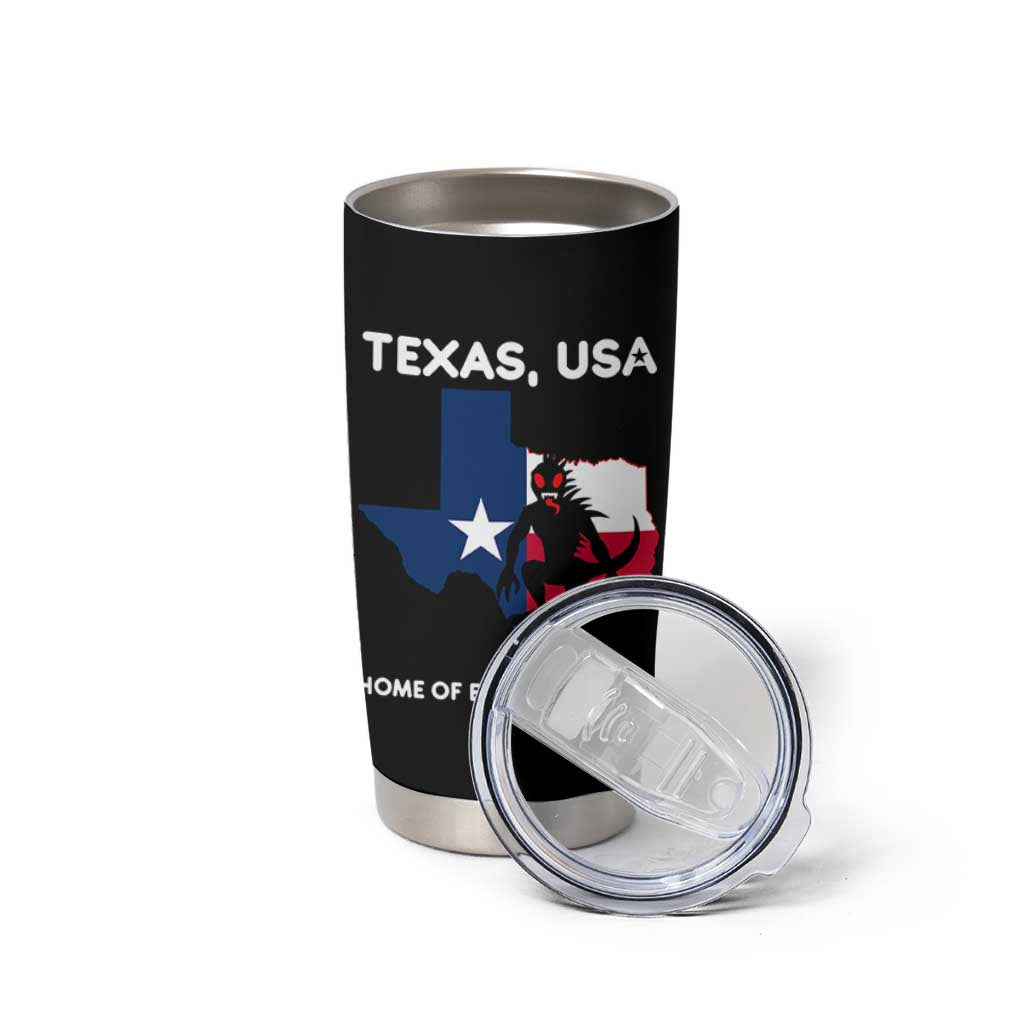 Chupacabra Texas Tumbler Cup Home Of El Chupacabra Gothic Horror Gift
