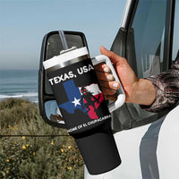 Chupacabra Texas Tumbler With Handle Home Of El Chupacabra Gothic Horror Gift