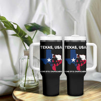 Chupacabra Texas Tumbler With Handle Home Of El Chupacabra Gothic Horror Gift