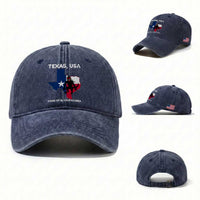 Chupacabra Texas Washed Cotton Baseball Cap Home Of El Chupacabra Gothic Horror Gift