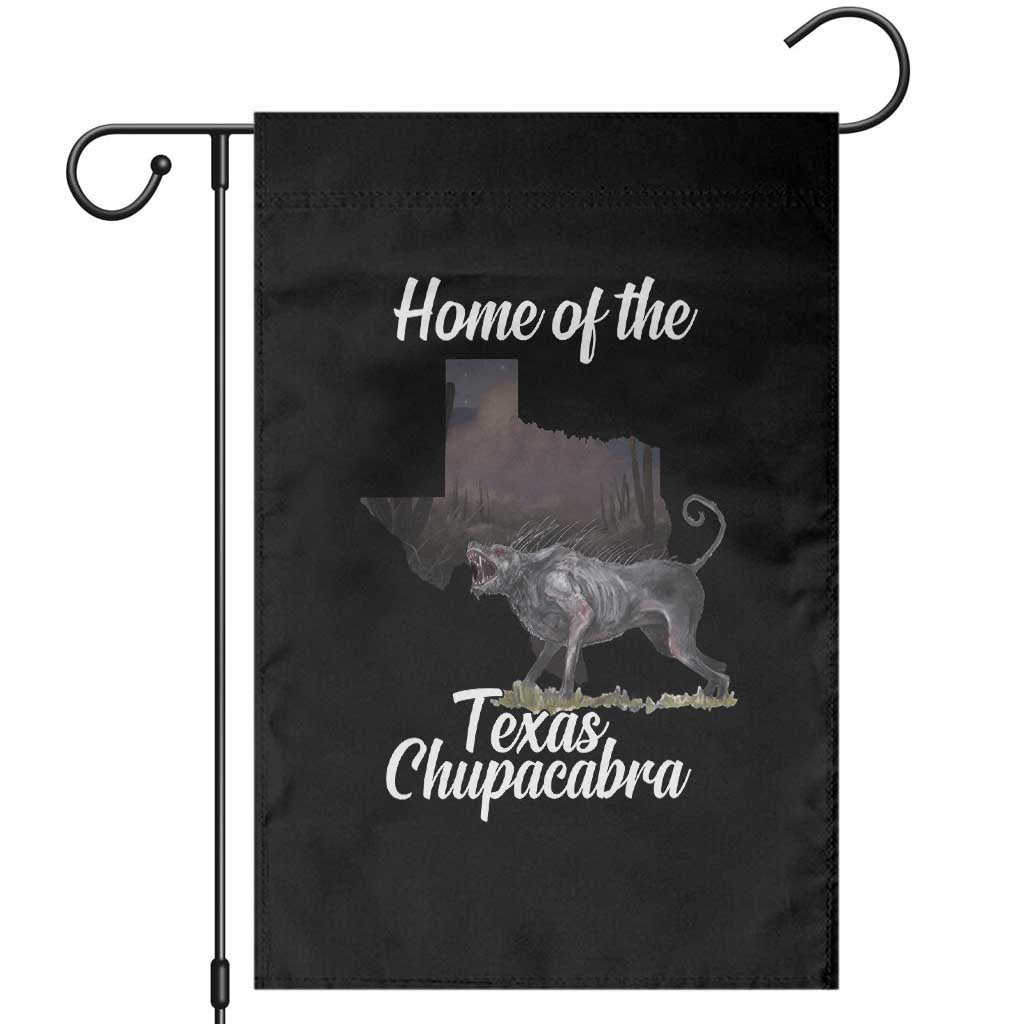 Chupacabra Garden Flag Home Of The Texas Gothic Folklore Gift - Wonder Print Shop