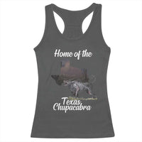 Chupacabra Racerback Tank Top Home Of The Texas Gothic Folklore Gift - Wonder Print Shop