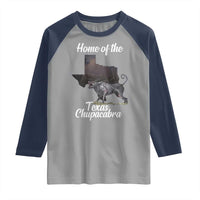 Chupacabra Raglan Shirt Home Of The Texas Gothic Folklore Gift - Wonder Print Shop