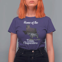 Chupacabra T Shirt For Women Home Of The Texas Gothic Folklore Gift - Wonder Print Shop