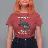 Chupacabra T Shirt For Women Home Of The Texas Gothic Folklore Gift - Wonder Print Shop