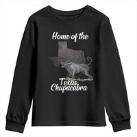 Chupacabra Youth Sweatshirt Home Of The Texas Gothic Folklore Gift - Wonder Print Shop
